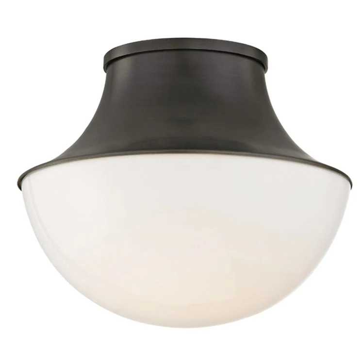 Lettie Single-Light LED Small Flush Mount Ceiling Fixture - Frankwebs