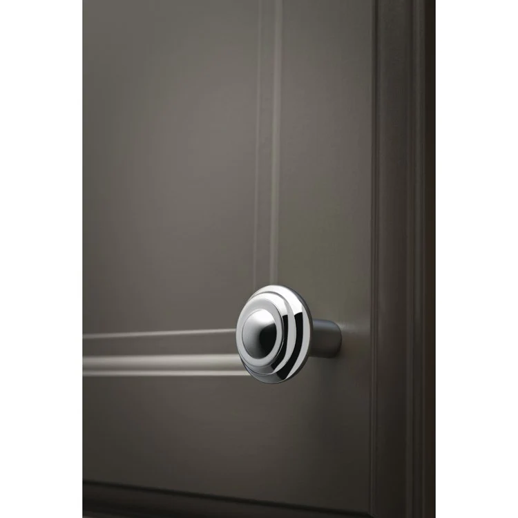 Knob Aspen II Round Polished Nickel Bronze 1-3/4 x 1-3/4 x 1-1/2 Inch 1-1/2 Inch - Frankwebs
