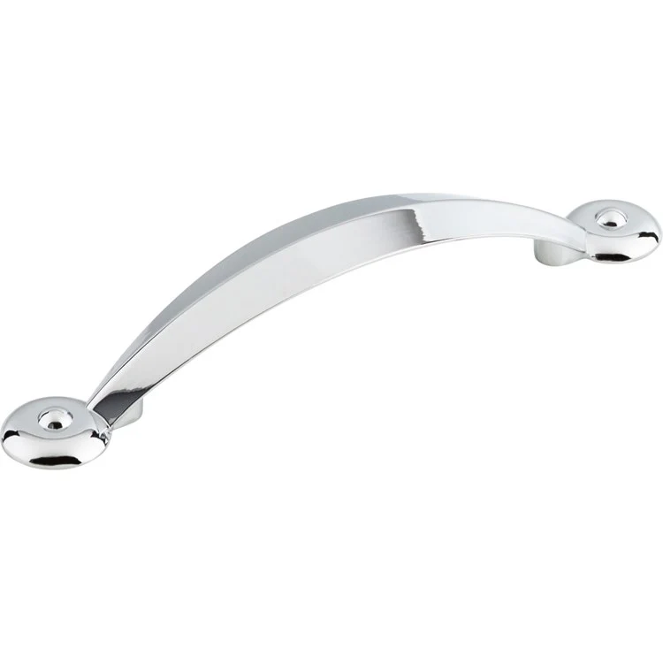 Pull Dakota Angle D Handle Polished Chrome Zinc Alloy 3-3/4 Inch 5-1/8x4/5x7/8 Inch - Frankwebs