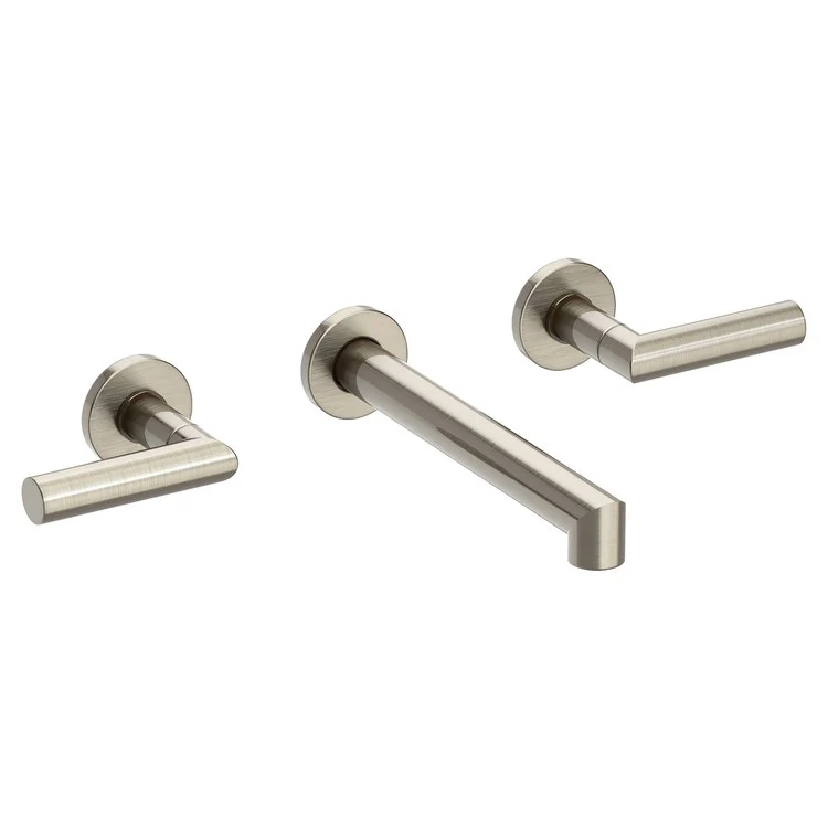 Kirsi Two Handle Wall-Mount Bathroom Faucet - Antique Nickel - Frankwebs