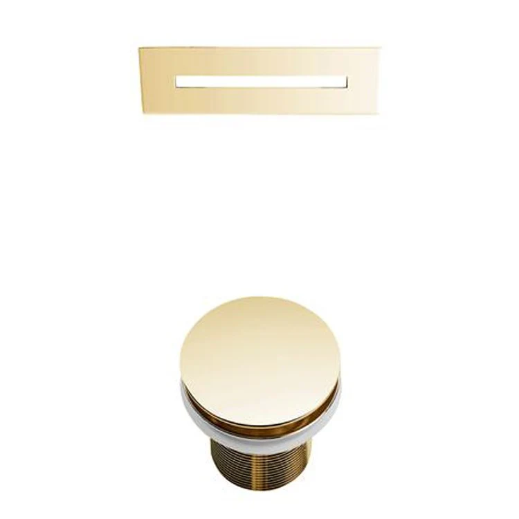 Freestanding Tub Noreen 69 Inch Double Slipper Oval Acrylic White/Polished Brass Drain and Overflow No Faucet Holes - Frankwebs