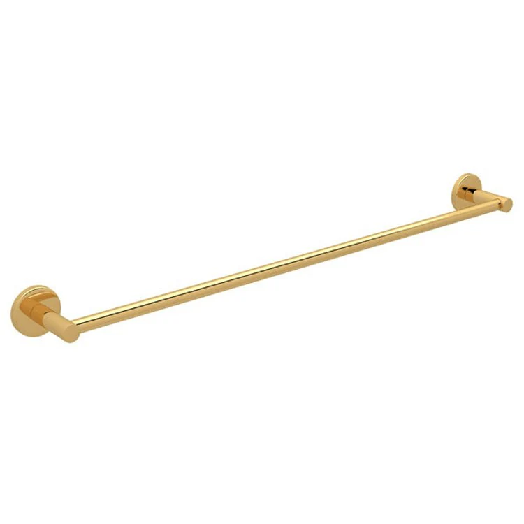 Towel Bar Lombardia 24 Inch Unlacquered Brass 2-3/4 Inch - Frankwebs
