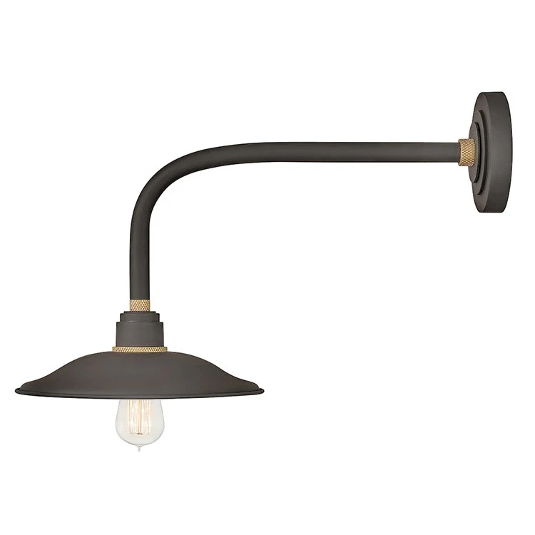 Foundry Single-Light Medium Outdoor Wall Sconce - Frankwebs