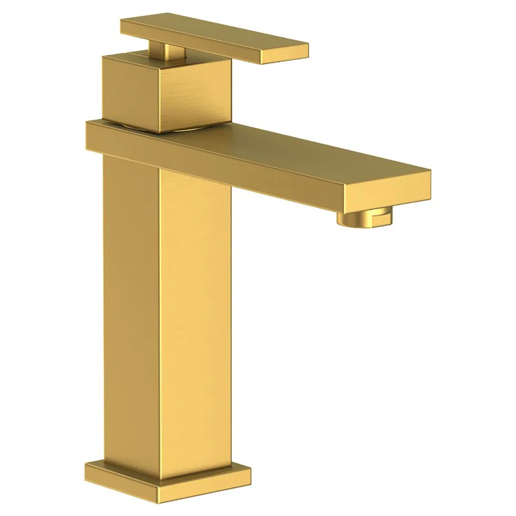 Lavatory Faucet Skylar 1 Lever ADA Satin Brass PVD 1.2 Gallons per Minute Brass Spout Height 5-1/7 Inch - Frankwebs