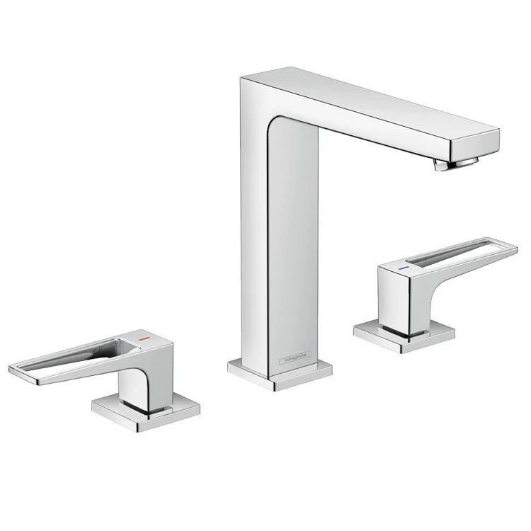Metropol 160 Two Handle Widespread Bathroom Faucet with Pop-Up Drain - Frankwebs