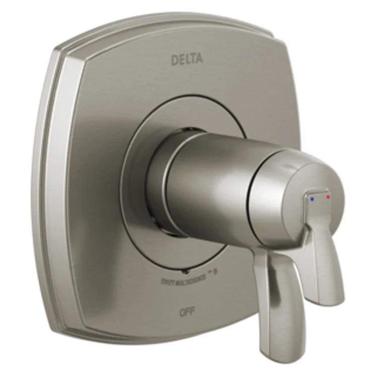 Thermostatic Trim Stryke 17 Separate Volume and Temperature Control with 17T Thermostatic Valve Cartridge 2 Lever Venetian Bronze ADA for MultiChoice Universal Rough Valve R10000 Series Escutcheon Handle Metal - Frankwebs