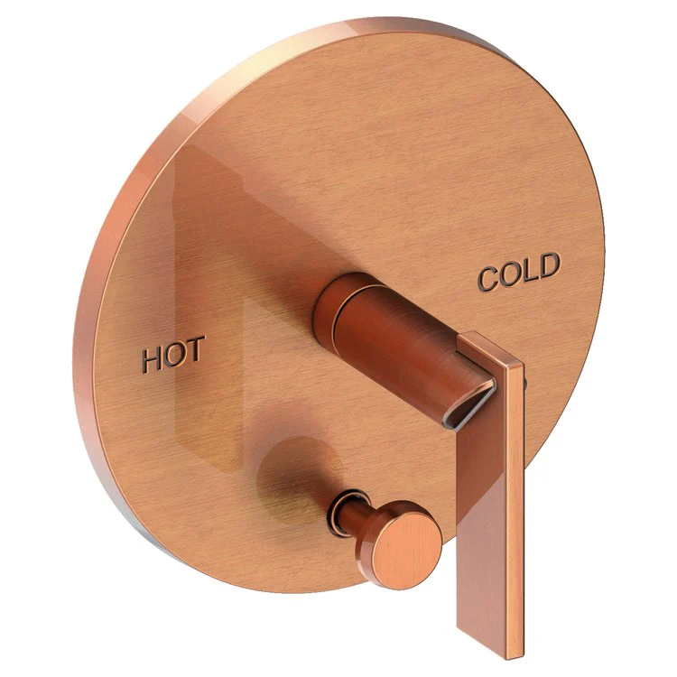 Keaton Pressure Balance Tub/Shower Valve Trim Only with Lever Handle - Flat Black - Frankwebs