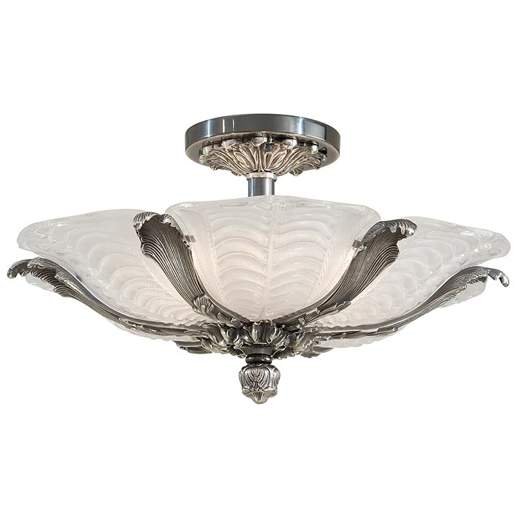 Metropolitan Collection Six-Light Semi-Flush Mount Ceiling Fixture - Frankwebs