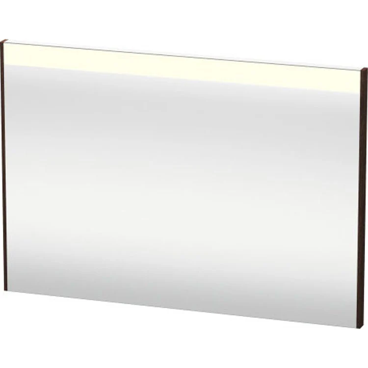 Mirror Brioso 27-1/2 x 40-1/8 Inch Basalt Matte with Lighting Rectangle 1-3/8 Inch - Frankwebs