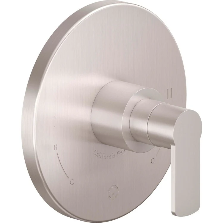 Pressure Balance Valve Trim Arpeggio Dual 1 Lever Antique Brass Flat ADA - Frankwebs