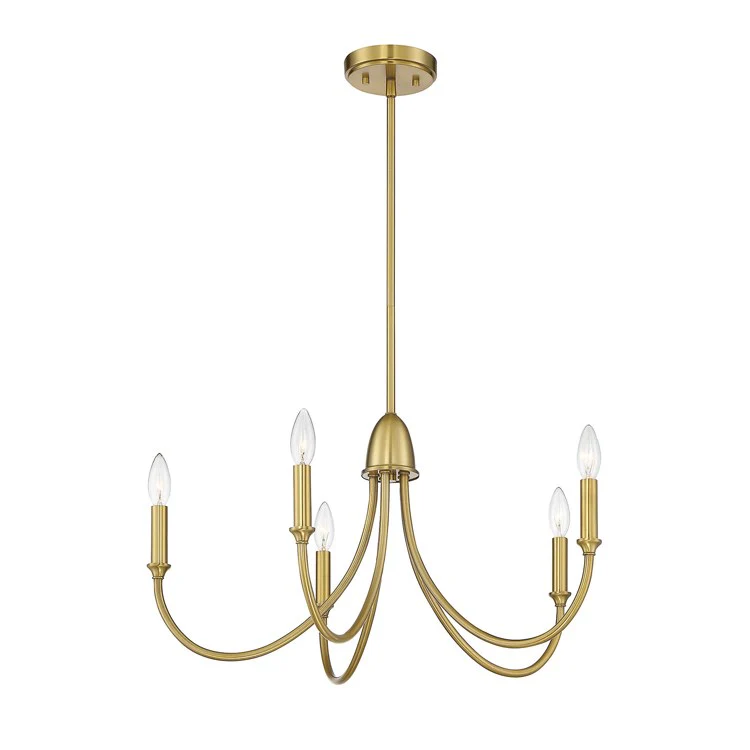 Cameron Five-Light Chandelier - Frankwebs