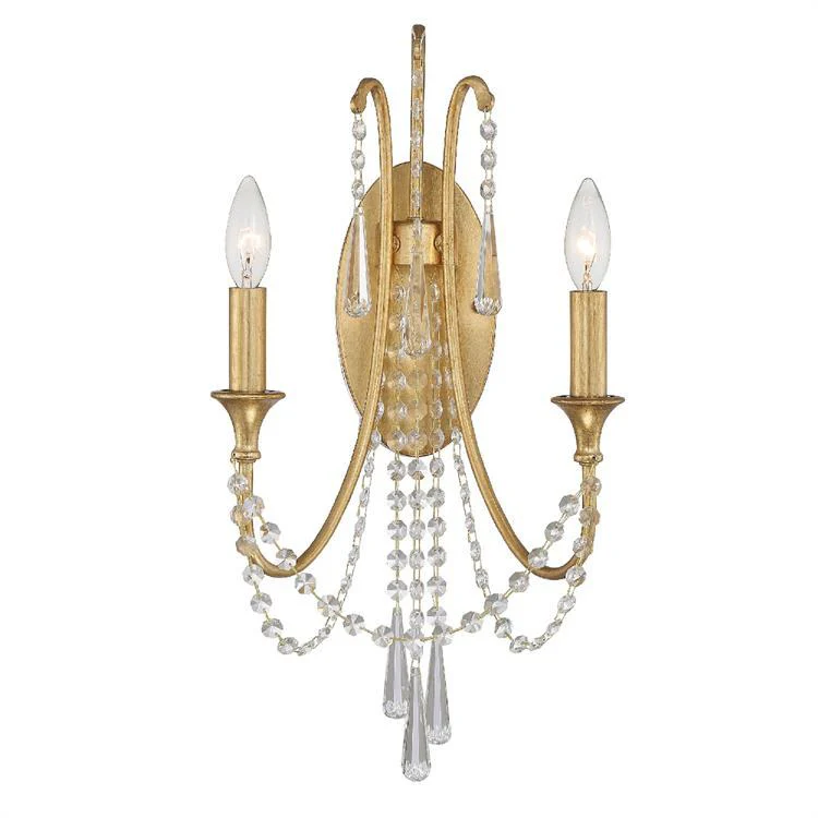 Arcadia Two-Light Wall Sconce - Frankwebs