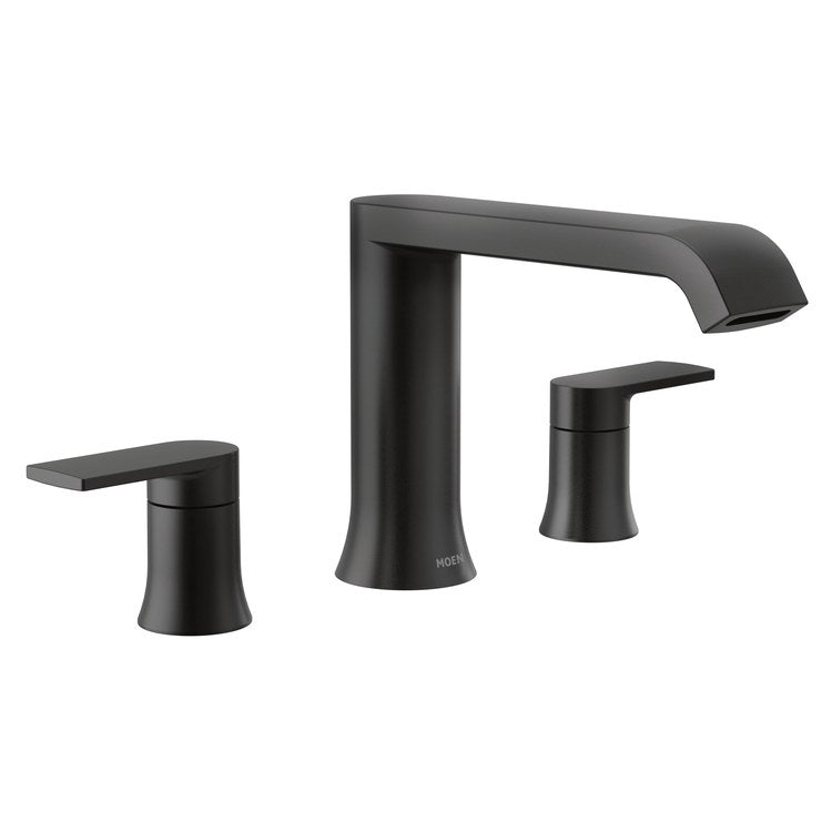 Roman Tub Trim Genta 2 Lever Chrome ADA 10 Inch Spread - Frankwebs