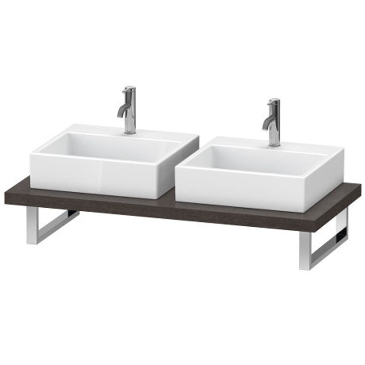 Lavatory Console L-Cube Linen Double Basin 31-1/2 x 21-5/8 Inch 1-3/4 Inch - Frankwebs
