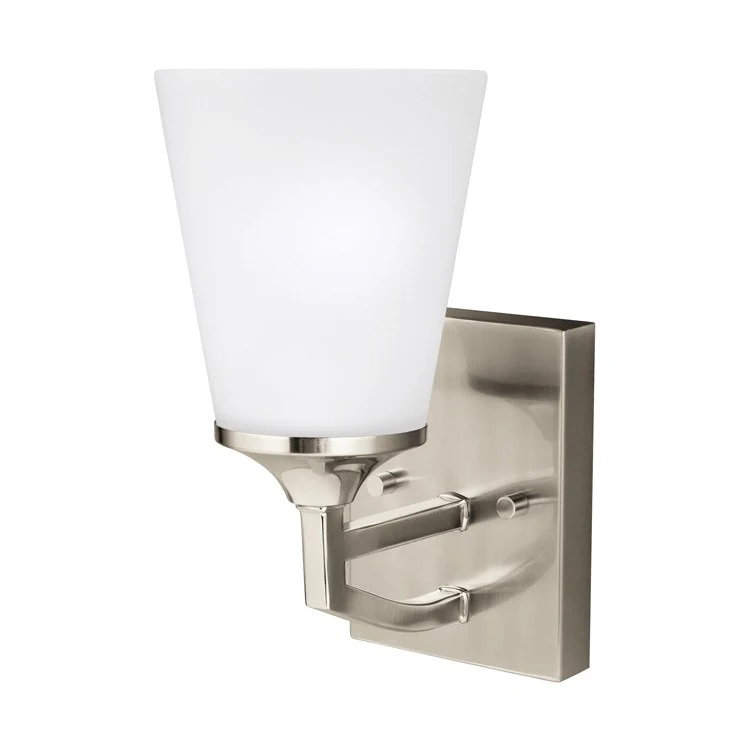 Hanford Single-Light Bathroom Wall Sconce - Frankwebs