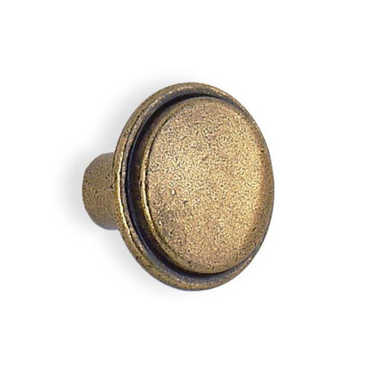 Knob Toni Mushroom for Cabinet Brass Zinc 1 x 1-1/4 x 1-1/4 Inch - Frankwebs