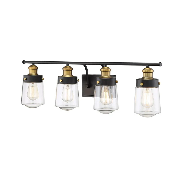 Macauley With Four-Light Bathroom Vanity Fixture - Frankwebs