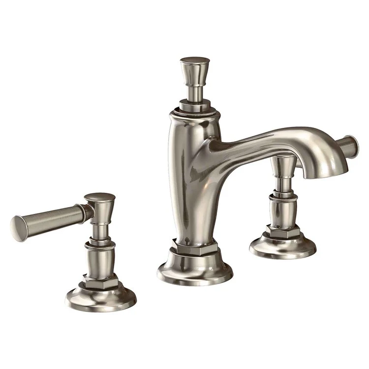 Lavatory Faucet Vander Widespread 8 to 20 Inch Spread 2 Lever ADA French Gold PVD 1.2 Gallons per Minute Brass Spout Height 4-1/2 Inch - Frankwebs