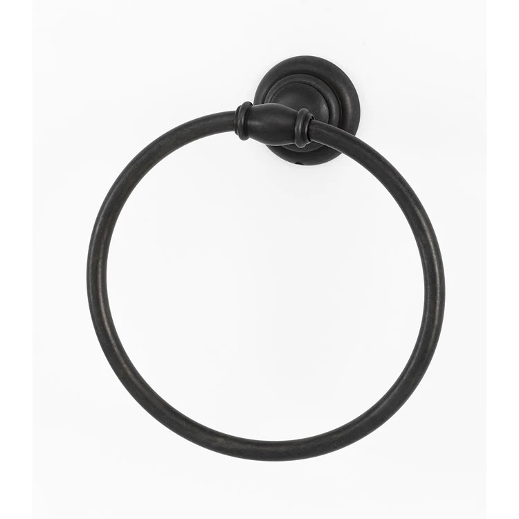 Towel Ring Charlie's Bath 6 Inch Polished Chrome Brass 2-3/4 Inch - Frankwebs