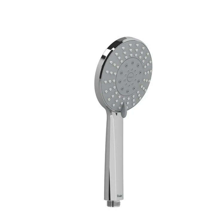 Handshower Round 3-Jet with Pause Chrome 3 Function WaterSense 1.8 Gallons per Minute - Frankwebs