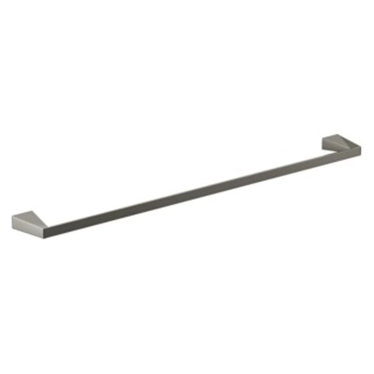 Towel Bar Trillian 30 Inch Black Stainless 3-3/8 Inch Wall Mount - Frankwebs