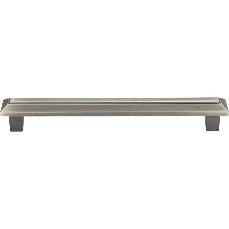 Drawer Pull Atlas Trocadero Brushed Nickel Zinc Alloy 6-5/16 Inch 7-1/4 x 7/8 Inch - Frankwebs