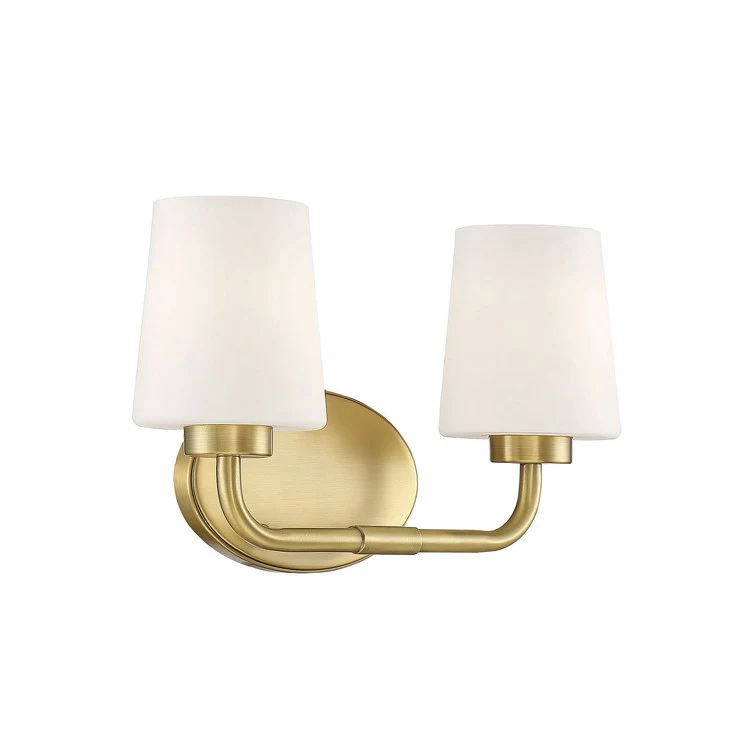 Capra Two-Light Bathroom Vanity Fixture - Frankwebs