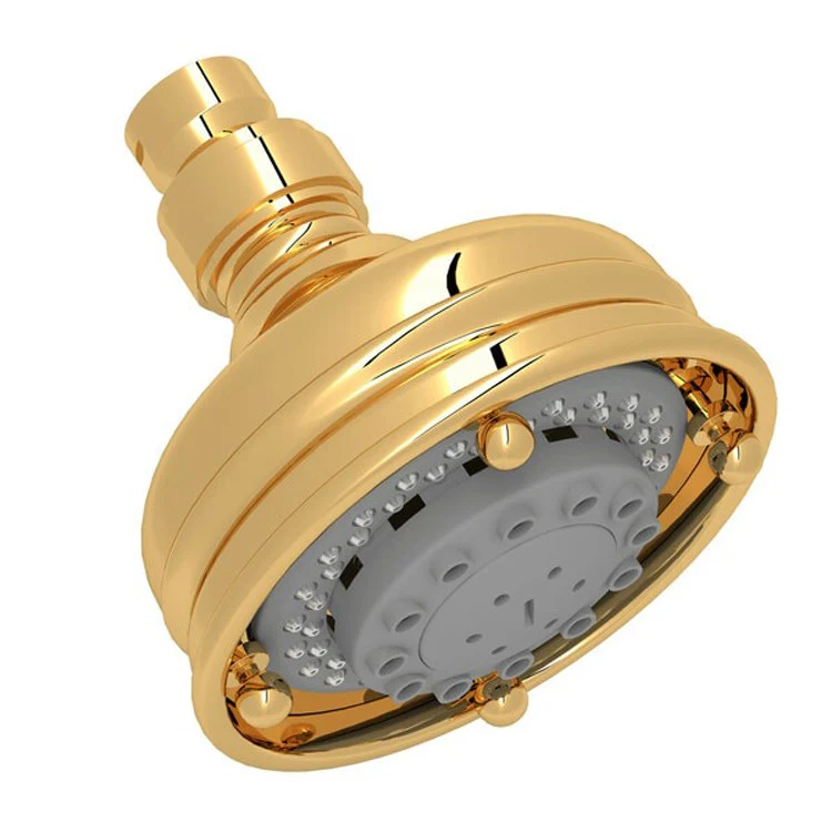 Showerhead Santena 3 Function Polished Nickel 4 Inch 2.0 Gallons per Minute Round - Frankwebs