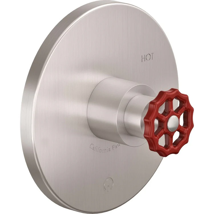 Pressure Balance Valve Trim Descanso Works 1 Red Wheel Oil Rubbed Bronze - Frankwebs