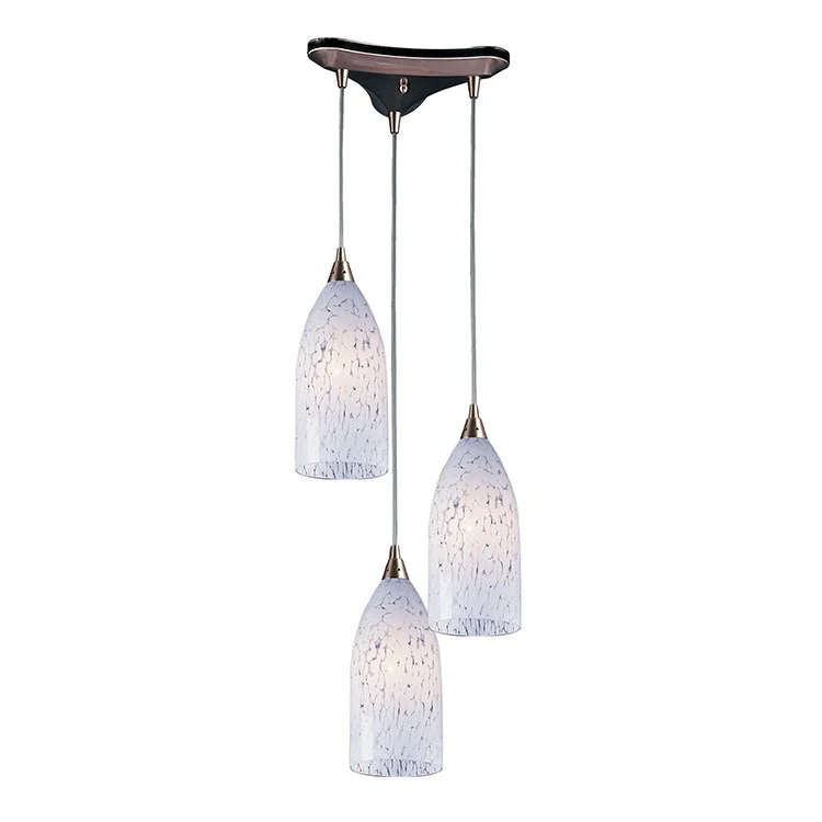 Verona Three-Light Triangular Pan Pendant - Frankwebs