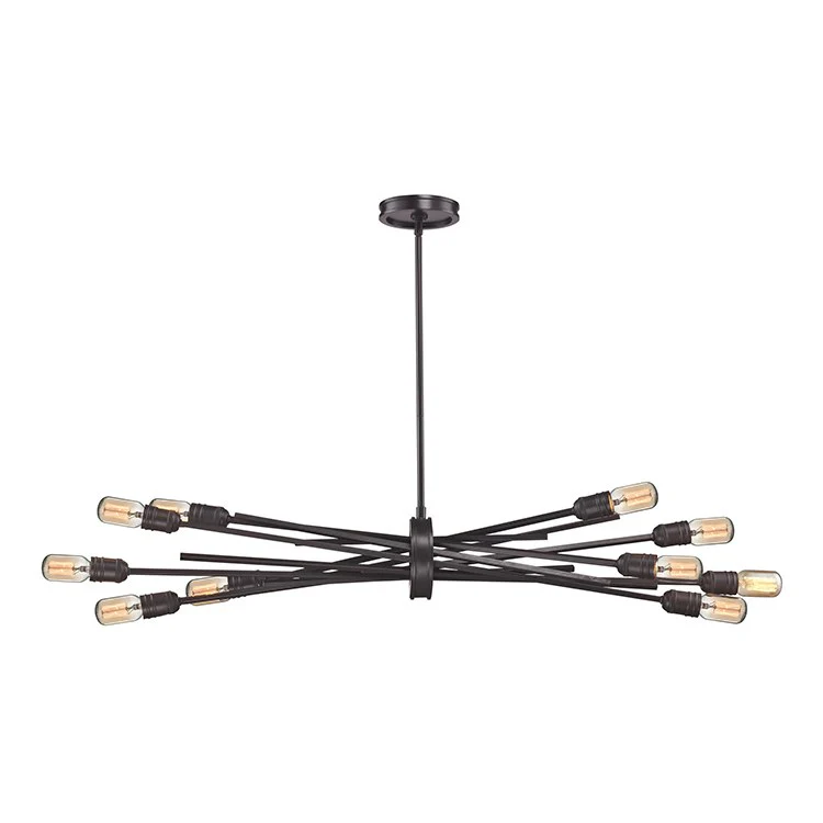 Xenia Ten-Light Chandelier - Frankwebs