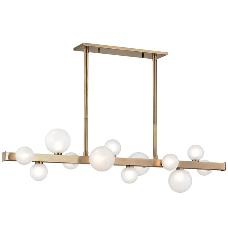 Mini Hinsdale Twelve-Light Island Chandelier - Frankwebs