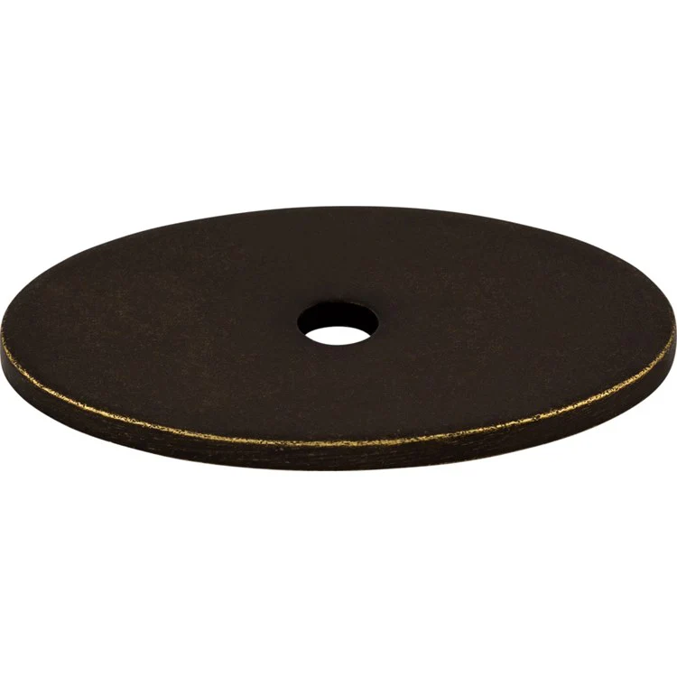 Backplate Sanctuary Oval 1-1/2 Inch German Bronze Steel TK60GBZ - Frankwebs