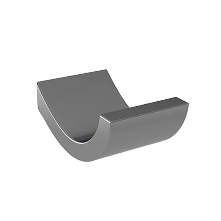 Robe Hook Secant Single White 1 Inch 2-1/2 Inch Wall Mount Brass - Frankwebs