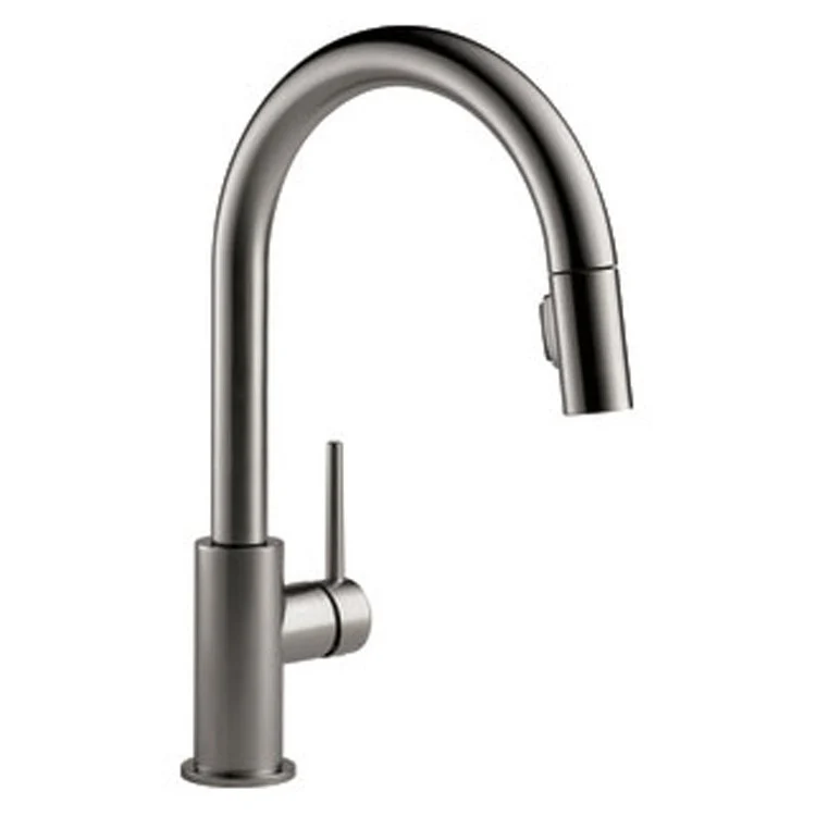 Kitchen Faucet Trinsic 1 Lever ADA Arctic Stainless Limited Swivel Pull Down 1.8 Gallons per Minute - Frankwebs