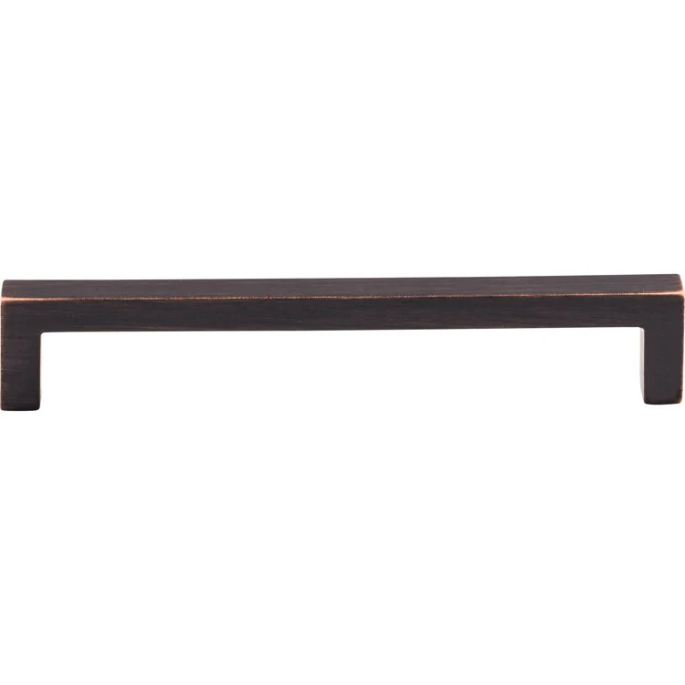 Pull Nouveau Square Bar for Decorative Hardware Honey Bronze Zinc Alloy 6-5/16 Inch - Frankwebs