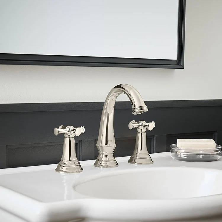 Delancey Two Handle Widespread Bathroom Faucet with Pop-Up Drain - Frankwebs