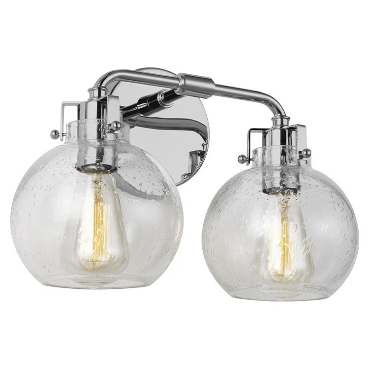 Clara Two-Light Bathroom Vanity Fixture - Frankwebs