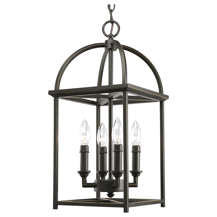 Piedmont Four-Light Foyer Lantern - Frankwebs