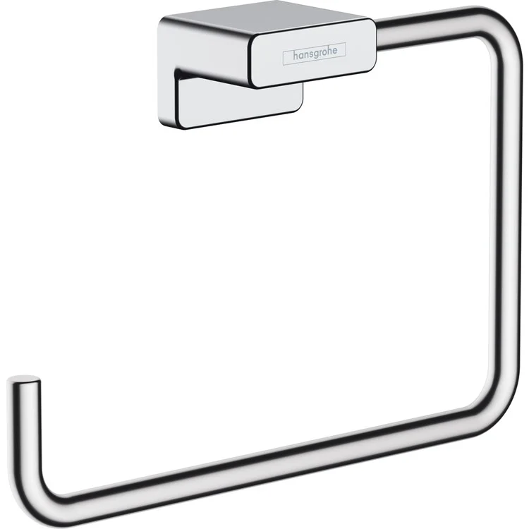 Towel Ring AddStoris 7 Inch Rectangular Chrome Metal 1-9/16 Inch - Frankwebs