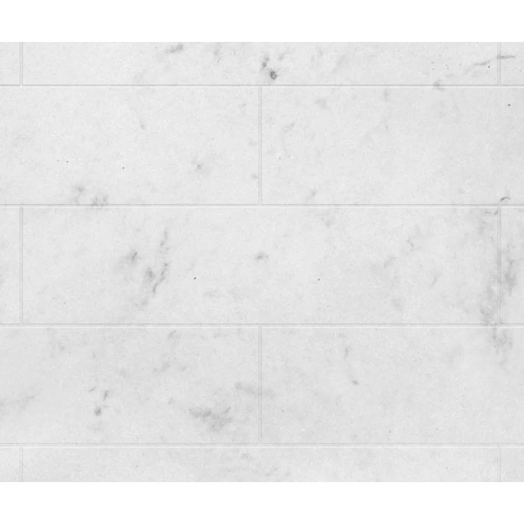 Shower Wall Kit Modern Subway Tile Glue Up 36 x 62 x 96 Inch Carrara Swanstone - Frankwebs
