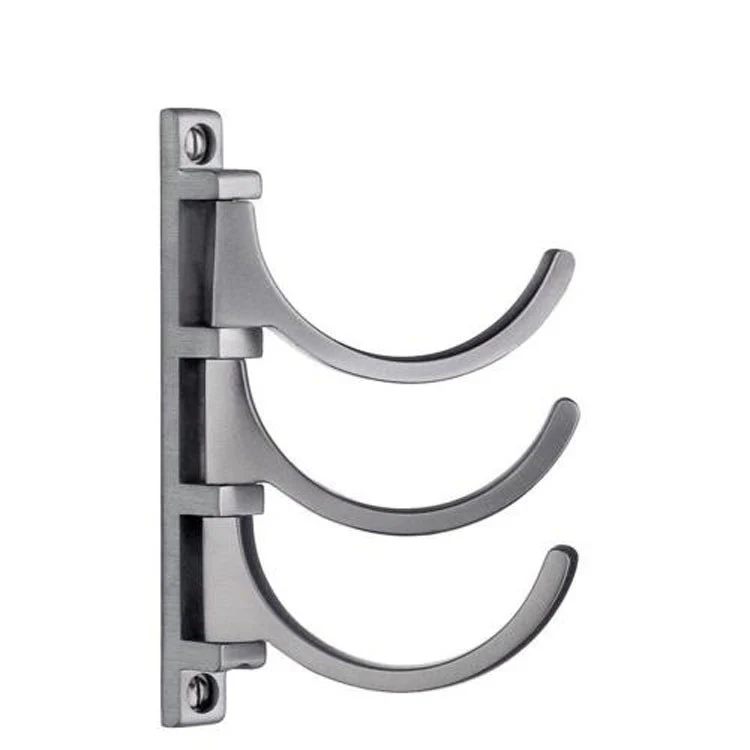 Coat Hook Design Triple Polished Chrome 5 Inch 3-1/2 Inch Wall Mount Brass - Frankwebs