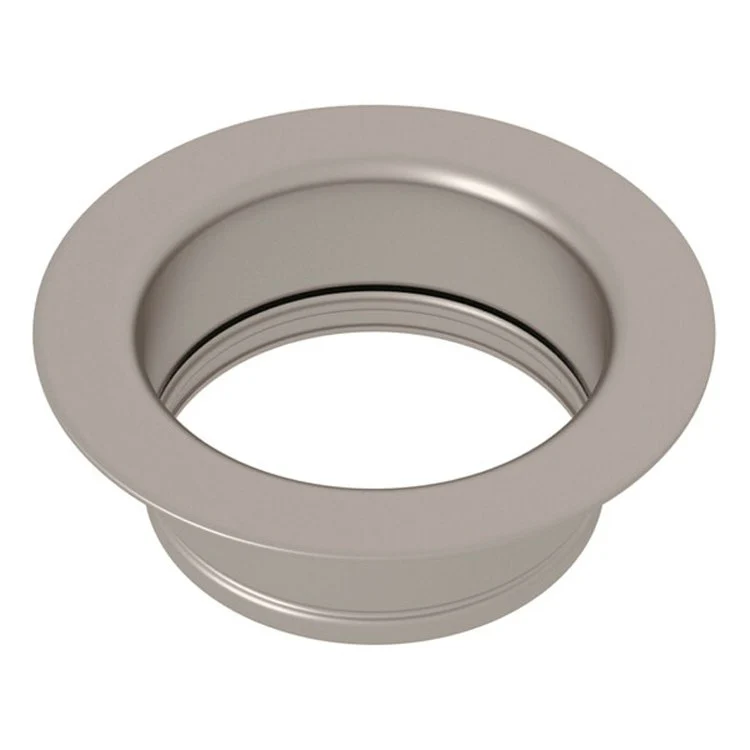Disposal Flange Escutcheon Polished Nickel 3-1/2 Inch Brass for ISE Disposals Including Sears/KitchenAid/Whirlpool 5-3/4 Inch - Frankwebs