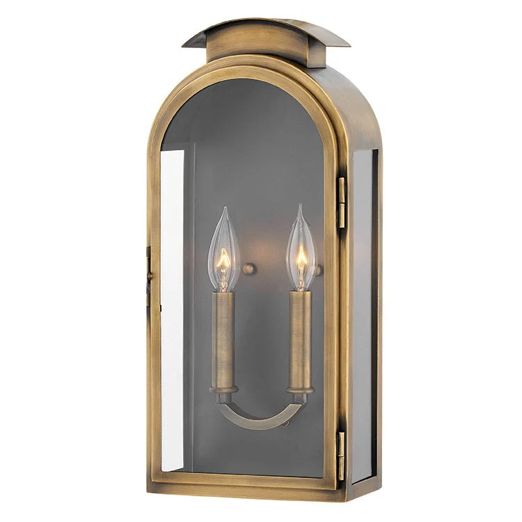 Rowley Two-Light Medium Wall-Mount Lantern - Frankwebs