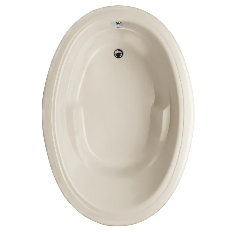 Air Tub Designer Collection Riley Drop-In Biscuit Oval 6 Jet Acrylic 66 x 41-1/2 x 20-1/2 Inch - Frankwebs