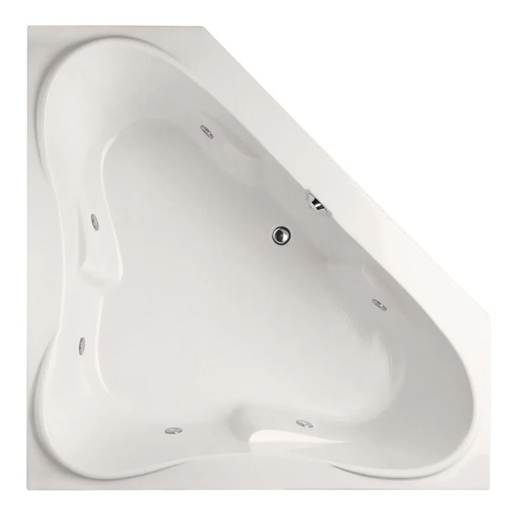Whirlpool Tub Designer Collection Erica 60 x 60 x 24 Inch Drop-In White Corner - Frankwebs