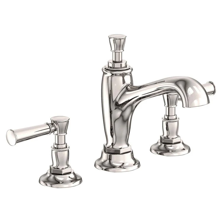 Lavatory Faucet Vander Widespread 8 to 20 Inch Spread 2 Lever ADA French Gold PVD 1.2 Gallons per Minute Brass Spout Height 4-1/2 Inch - Frankwebs