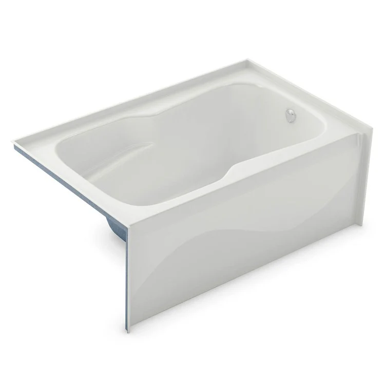Tub 60 x 36-1/2 x 21-1/4 Inch Armrests Left Drain White AcrylX - Frankwebs