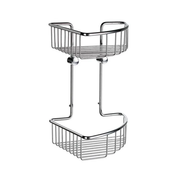 Sideline Wall-Mount Two-Level Corner Shower Basket - Frankwebs