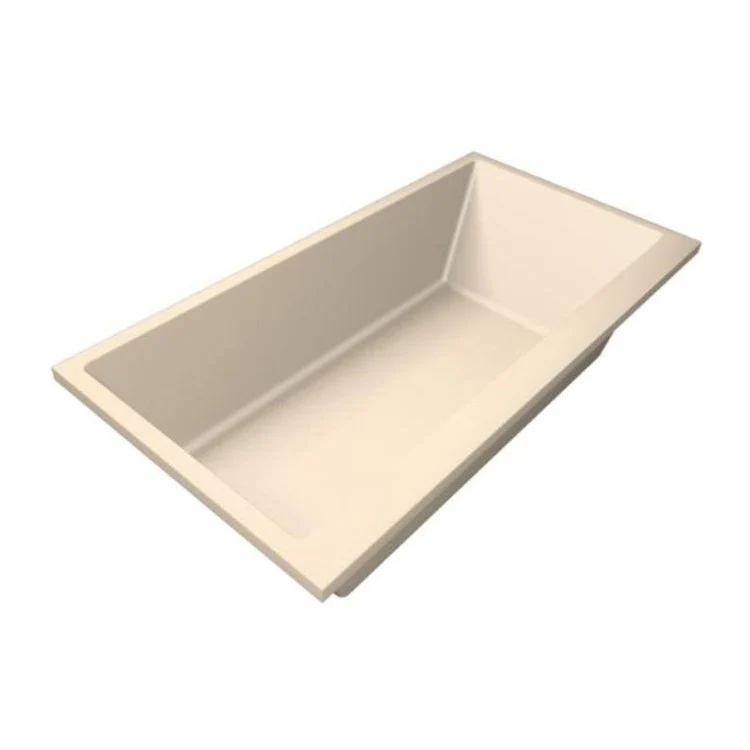 Combination Tub Designer Collection Eileen 74 x 38 x 19 Inch Center Drain Biscuit Rectangle - Frankwebs